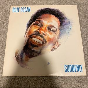 Billy Ocean Suddenly Vinyl Record in VG+ shape